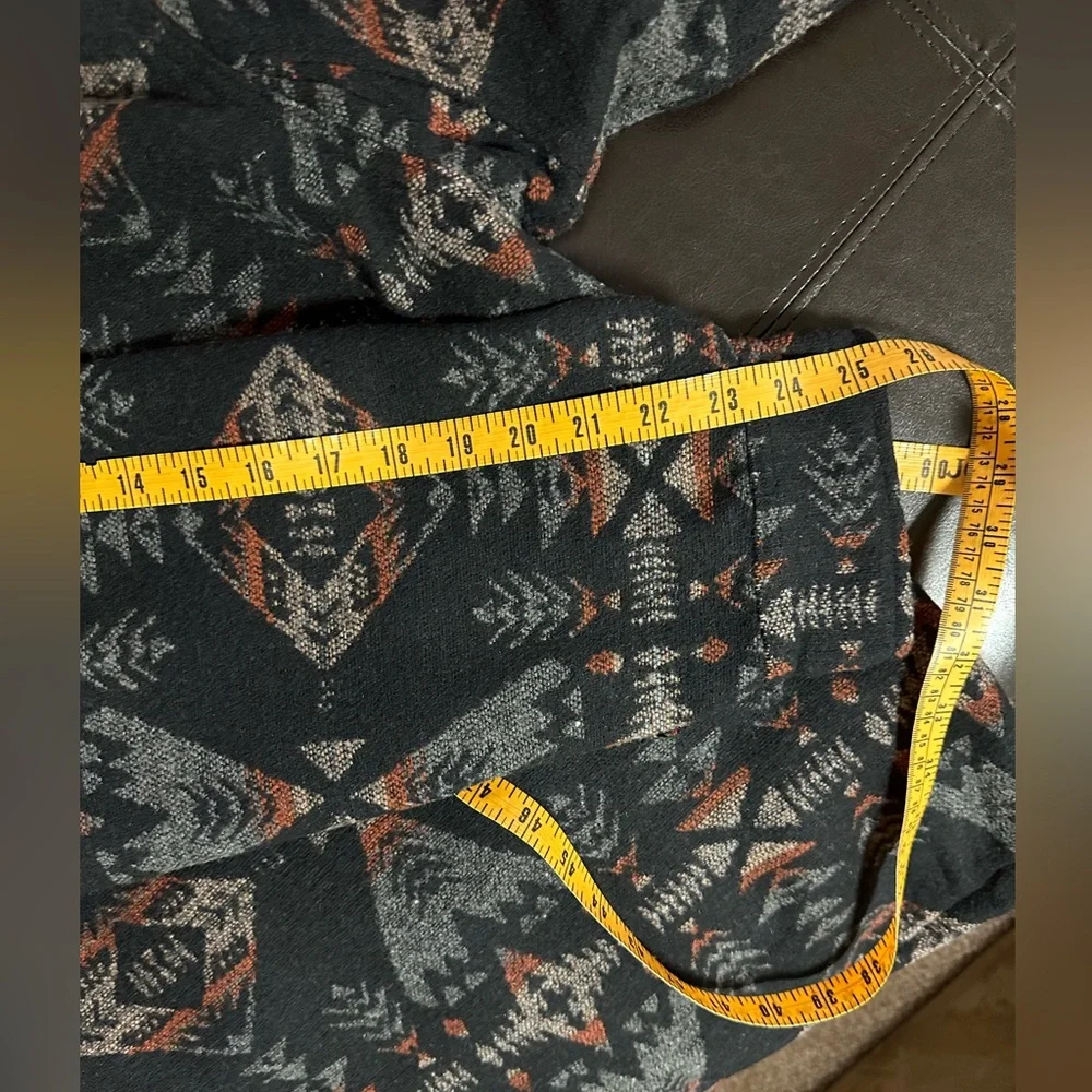 Jachs Men’s Multi Aztec Sherpa Lined Wool Blend  Winter Jacket Shacket New - Picture 14 of 15